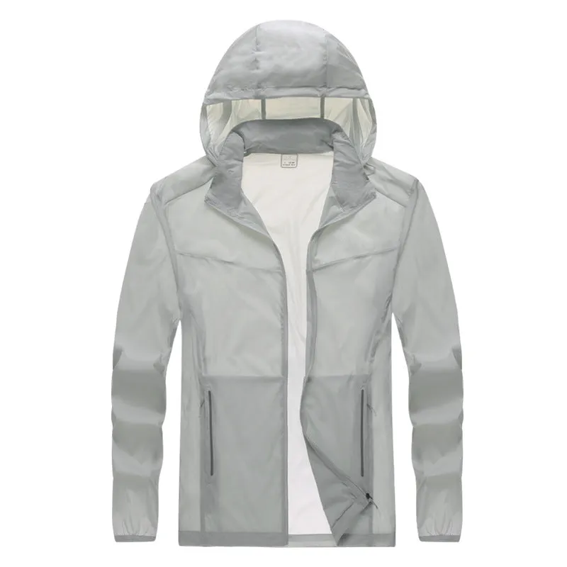 Sun Resistant Clothes Outdoor Sun-Proof Clothes Women's Elastic Breathable Men's UV Resistance Sun-Protective Clothing