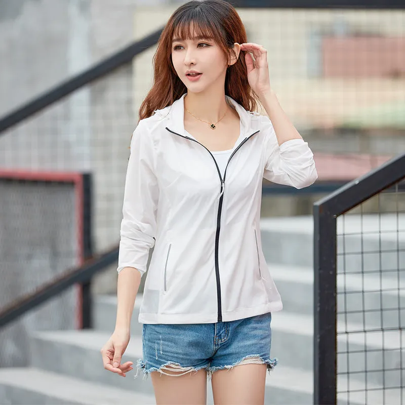 Sun Resistant Clothes Outdoor Sun-Proof Clothes Women's Elastic Breathable Men's UV Resistance Sun-Protective Clothing