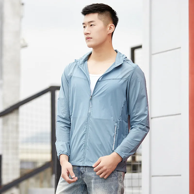 Sun Resistant Clothes Outdoor Sun-Proof Clothes Women's Elastic Breathable Men's UV Resistance Sun-Protective Clothing