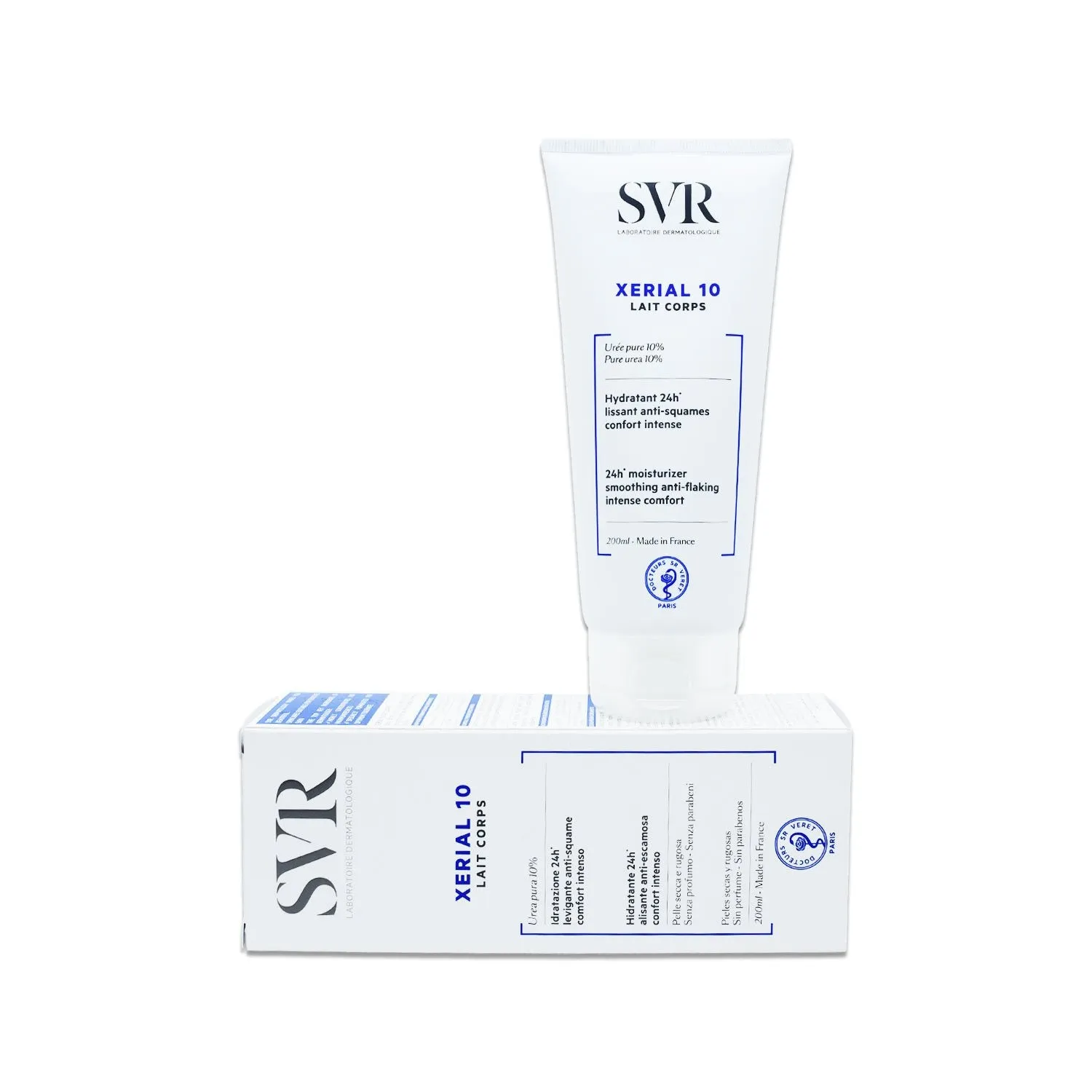 SVR Xerial 10 Lait Corps Cream 200ml