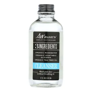 S.W. Basics 3-Ingredient Gentle Foaming Cleanser (4 Fl Oz.)