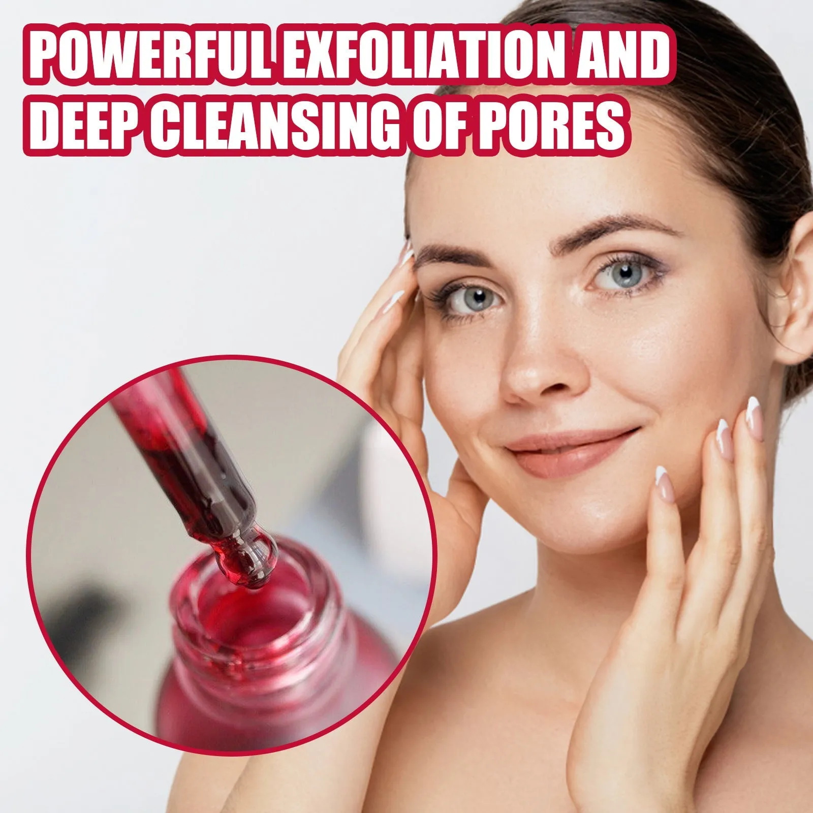 Tartaric Acid Salicylic Acid Essence Exfoliating Closed Blackhead Acne Pore Shrinking Essence