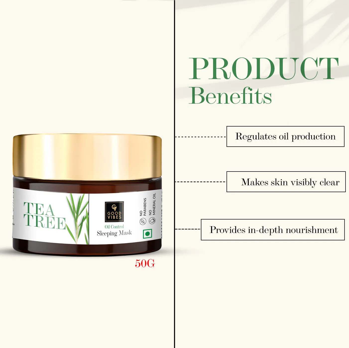 Tea Tree Oil Control Sleeping Mask
