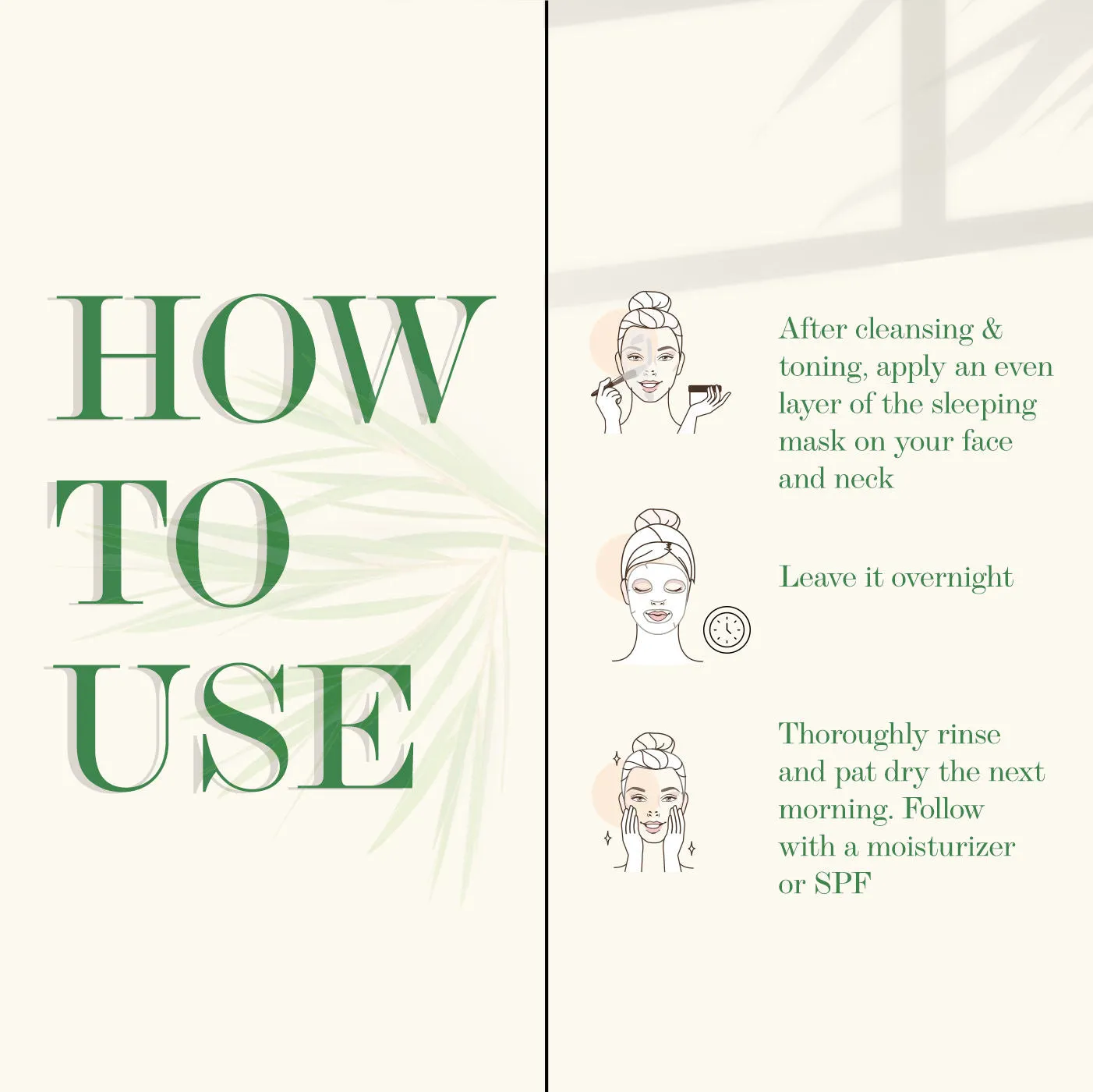 Tea Tree Oil Control Sleeping Mask
