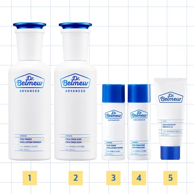 The Face Shop Dr.Belmeur Advanced Cica 2 Set