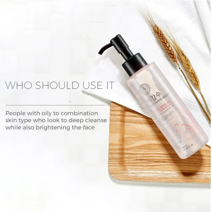 THE FACE SHOP Rice Water Bright Light Cleansing Oil 150mL