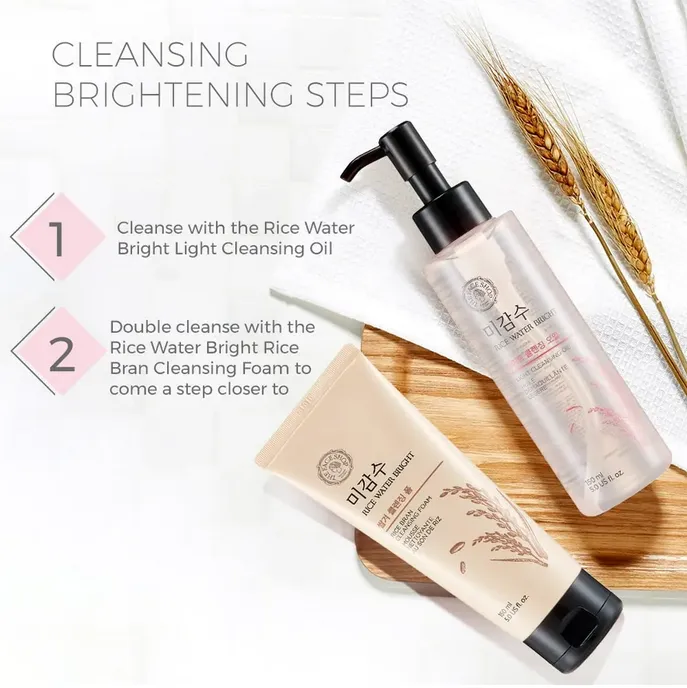 THE FACE SHOP Rice Water Bright Light Cleansing Oil 150mL