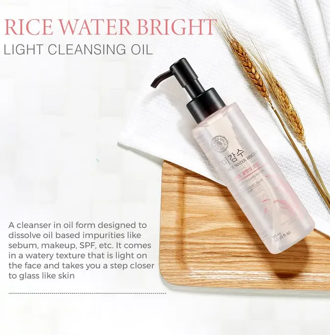 THE FACE SHOP Rice Water Bright Light Cleansing Oil 150mL