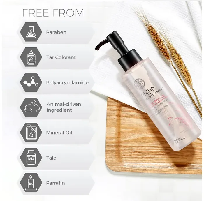 THE FACE SHOP Rice Water Bright Light Cleansing Oil 150mL