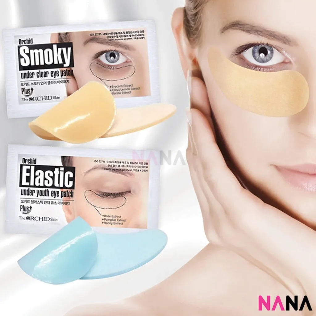 The Orchid Skin Orchid Eye Patch Set:Orchid Smoky Under Clear   Orchid Elastic Under Youth [Plus Upgrade]