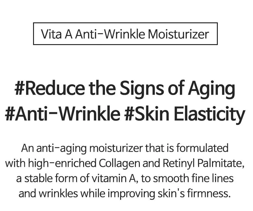 TIAM Vita A Anti-Wrinkle Moisturizer 80ml