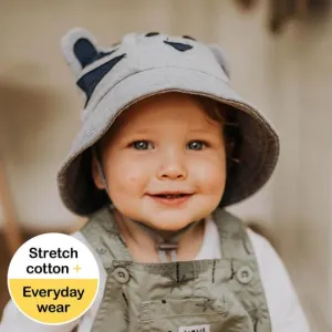 Tiger Grey Marle - Toddler Bucket Hat - Bedhead Hats