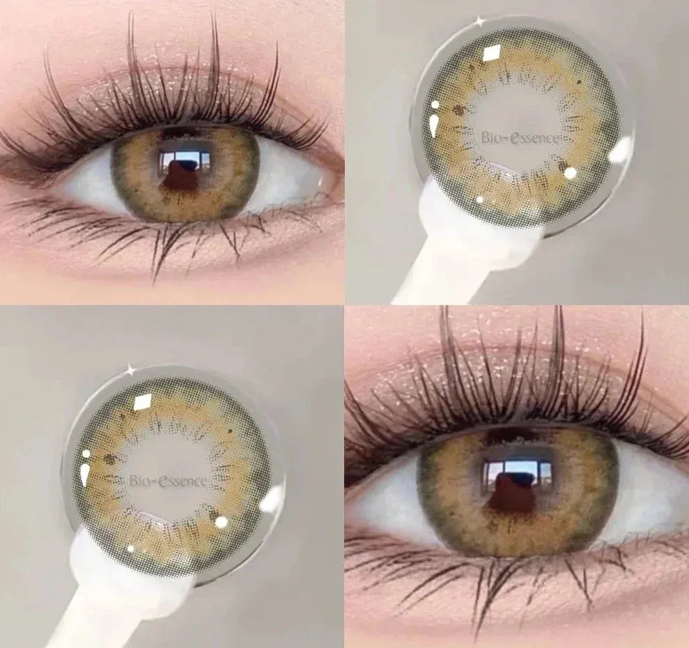 Toleet-Christmas Thanksgiving Outfits_qgtao  1 Pair Natural Colored Contact Lenses with Degree Myopia Lenses Korean Lenses High Quality Lenses Green Lenses