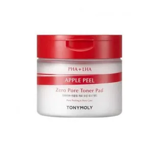 TONYMOLY PHA LHA Apple Peel Zero Pore Toner Pad 80ea