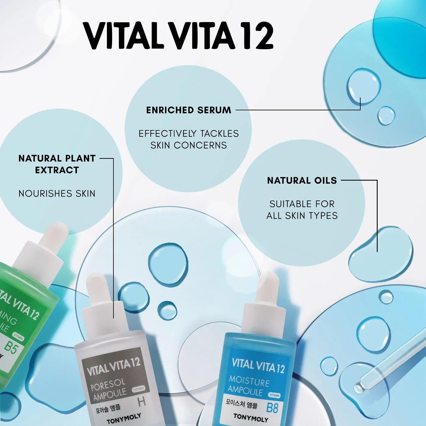 TONYMOLY Vital Vita 12 - Vitamin B5 - Calming Mask | Korean Skin Care