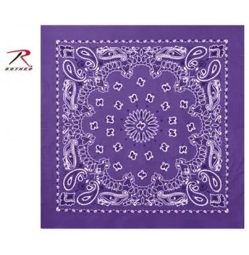 Trainmen Paisley Bandana - 22" X 22"