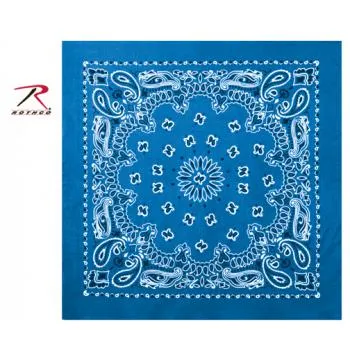Trainmen Paisley Bandana - 22" X 22"