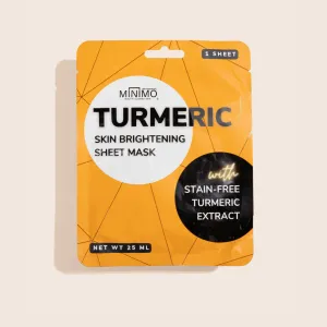 Turmeric Skin Brightening Sheet Mask