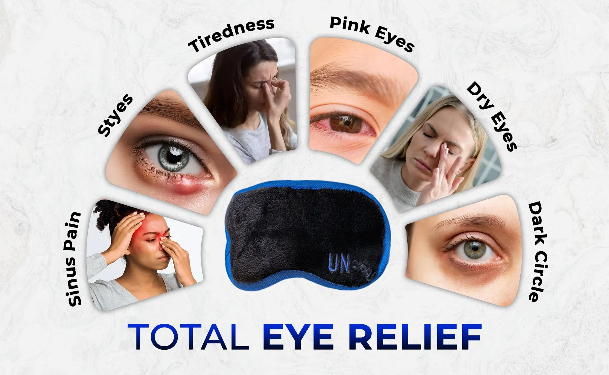 UNCLOG Heated Eye Mask with Rechargeable Battery – Soothing Relief for Dry Eyes & MGD | Limited Holiday Special!