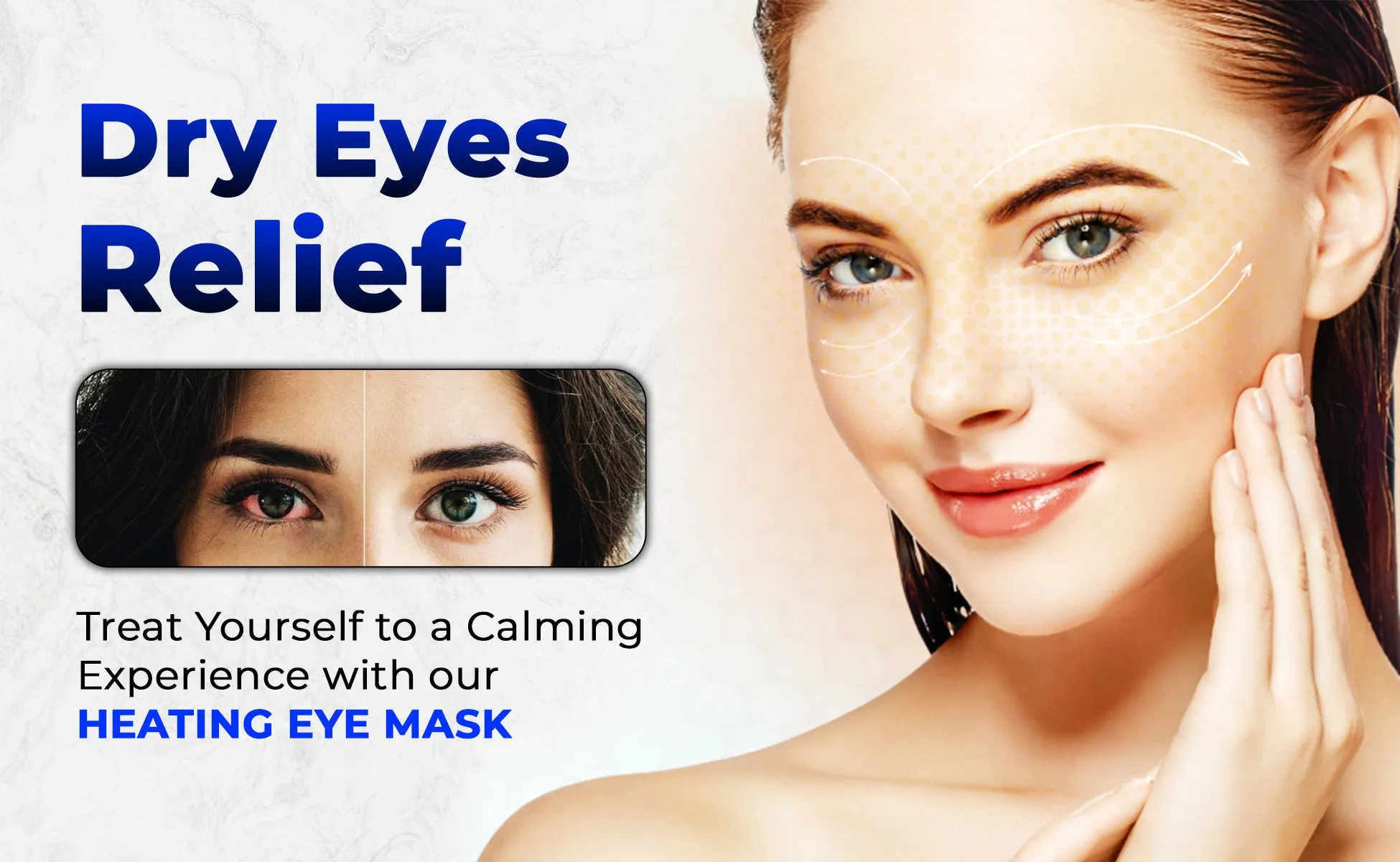 UNCLOG Heated Eye Mask with Rechargeable Battery – Soothing Relief for Dry Eyes & MGD | Limited Holiday Special!