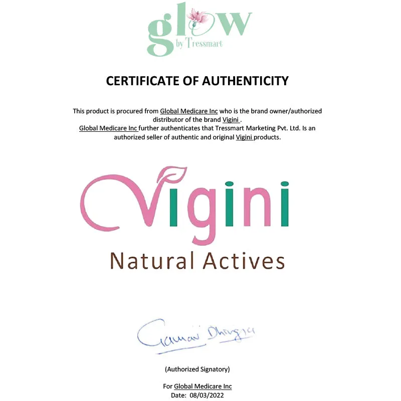 Vigini 100% Natural Actives Breast Body Massage Cream 100 gm
