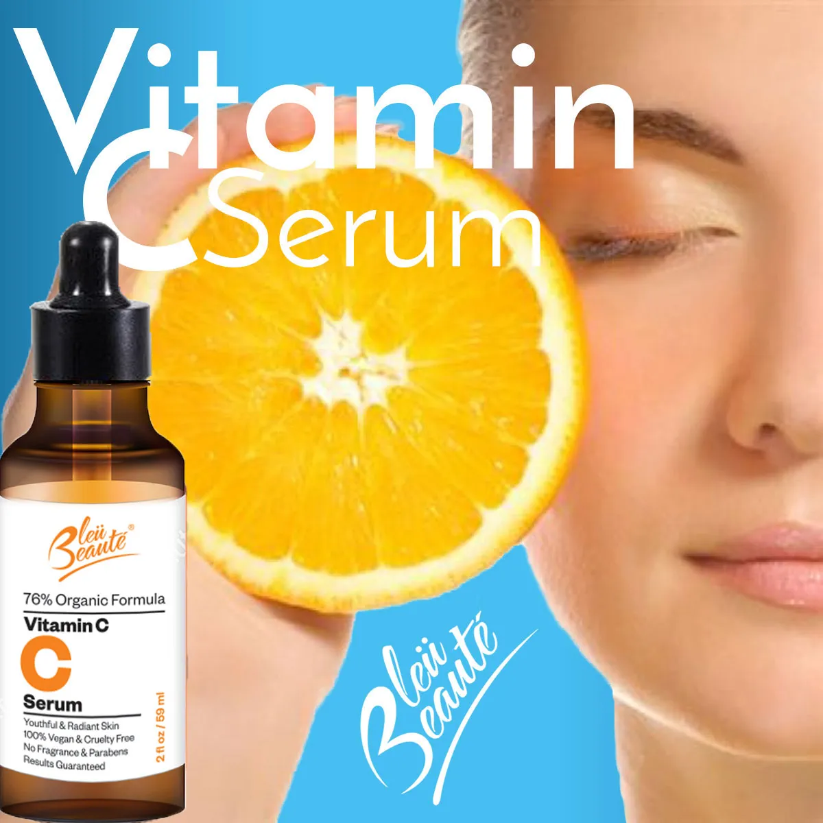 Vitamin C Serum (20%) - High potency anti aging facial serum - sepairs sun damage and spots ( 2 oz)