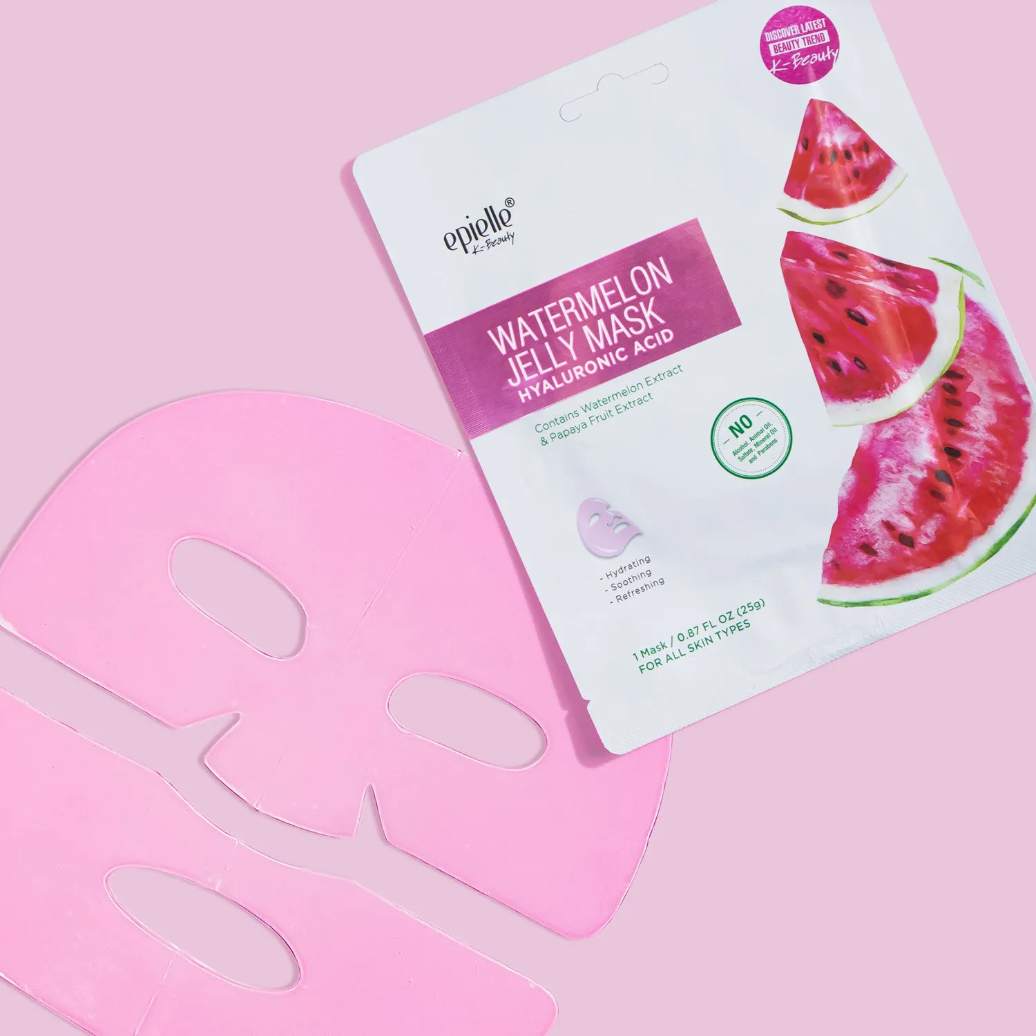 Watermelon Jelly Mask