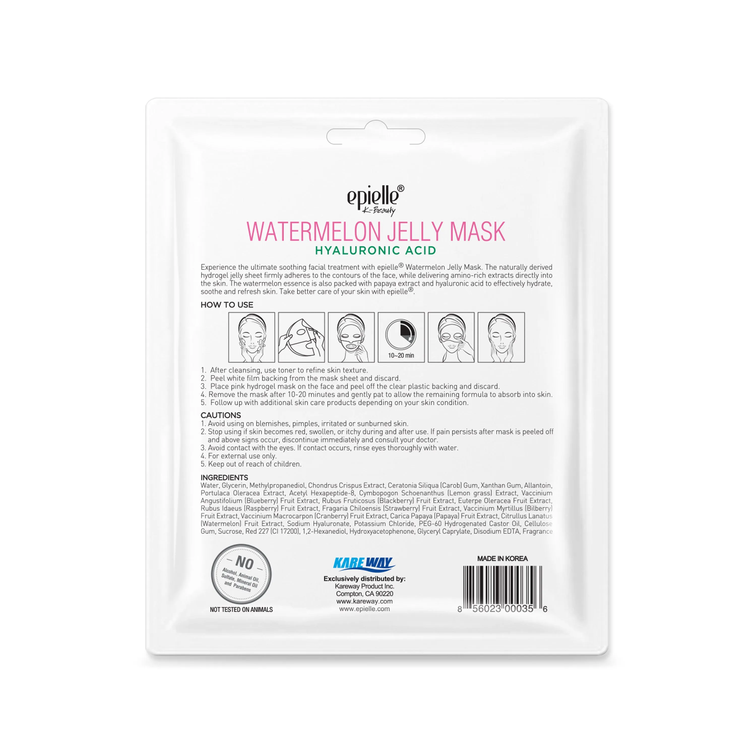 Watermelon Jelly Mask