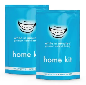 White in Minutes™  Home Teeth Whitening Kits for Two