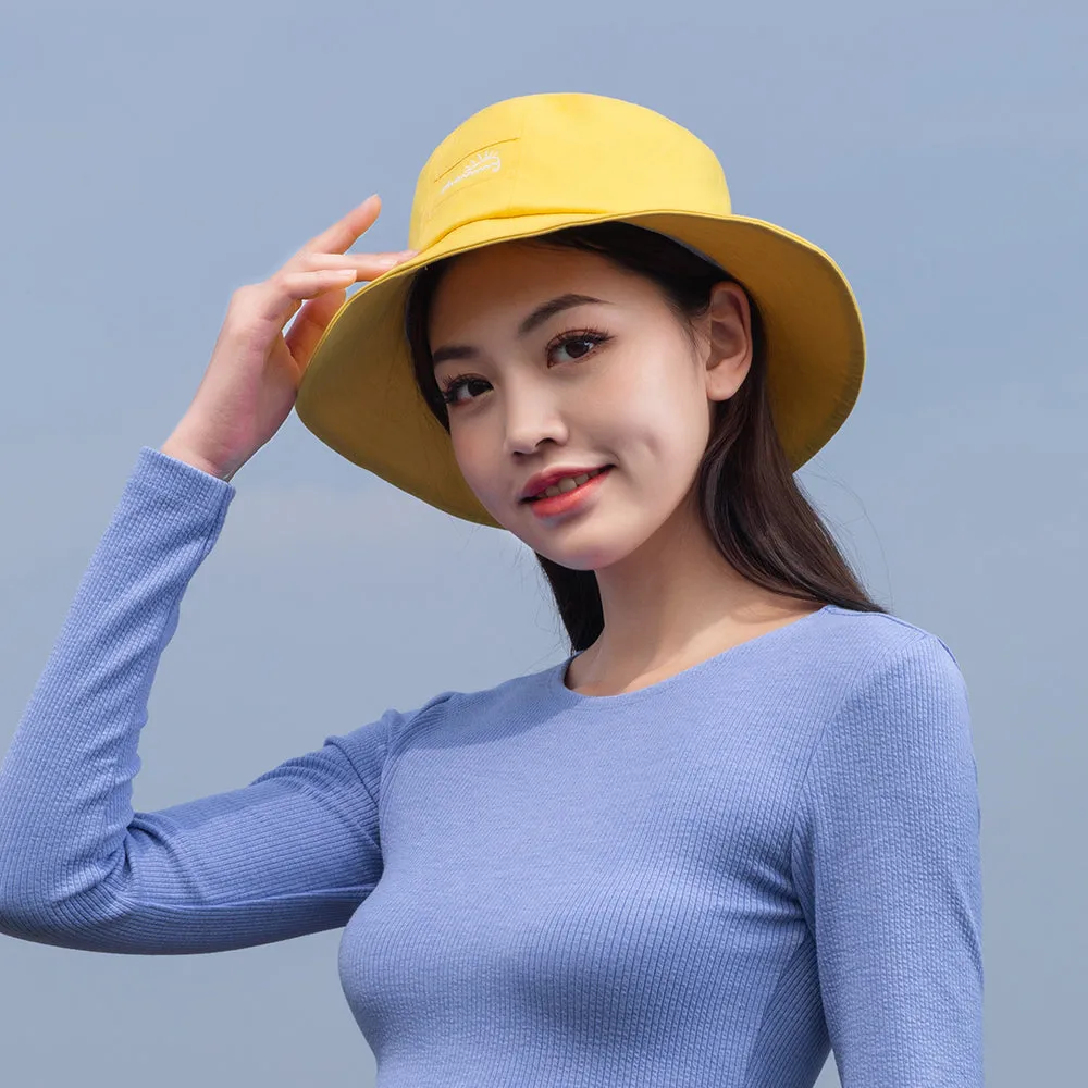 Women's Deformable Brim UV Protection  Fisherman Bucket Hat UPF 50 