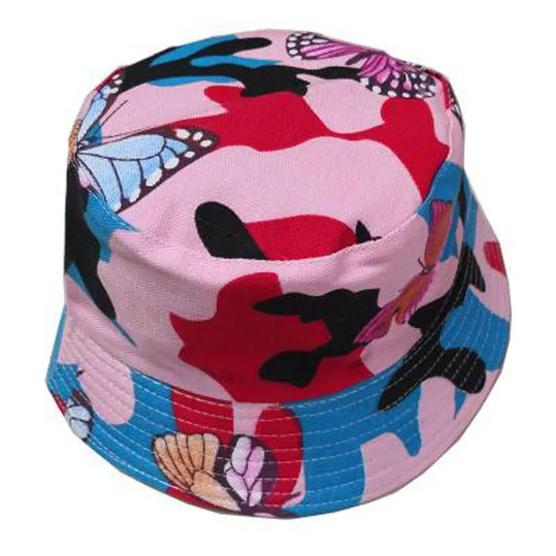Women's Summer Bucket Hat With Flower Print