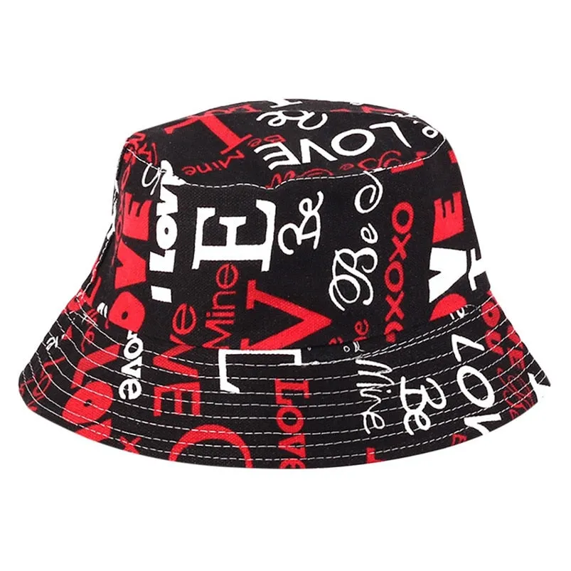 Women's Summer Bucket Hat With Flower Print