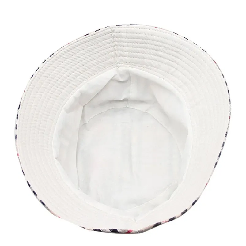 Women's Summer Bucket Hat With Flower Print
