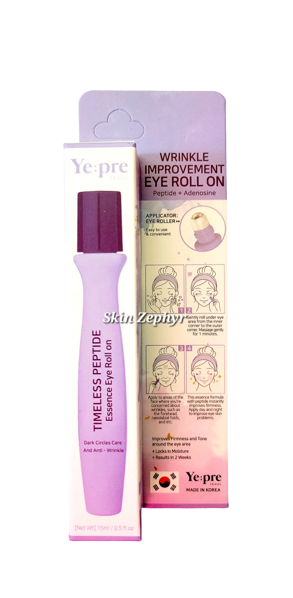 YE:PRE - Timeless Peptide Essence Eye Roll-on