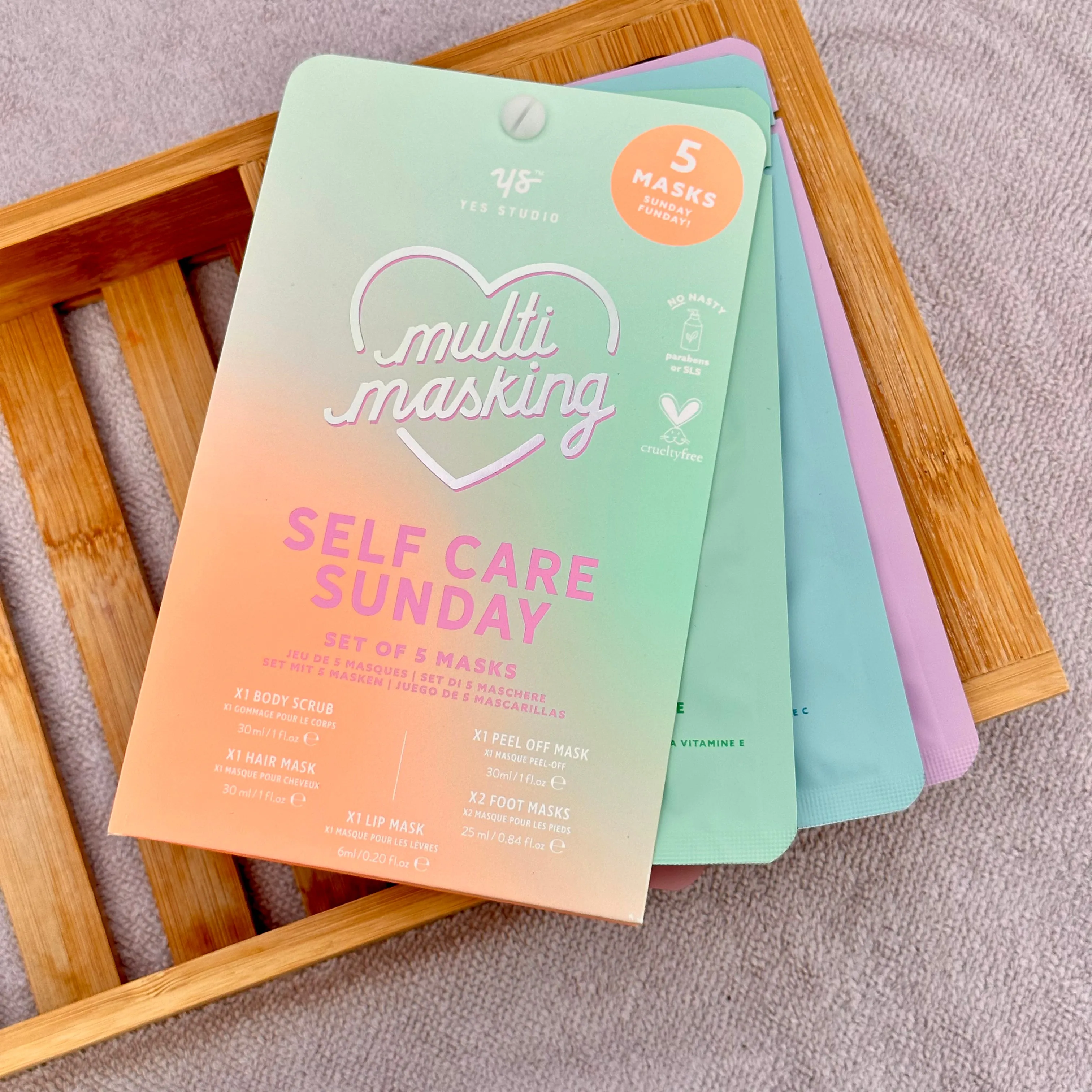 Yes Studio Self Care Sunday Masking Set
