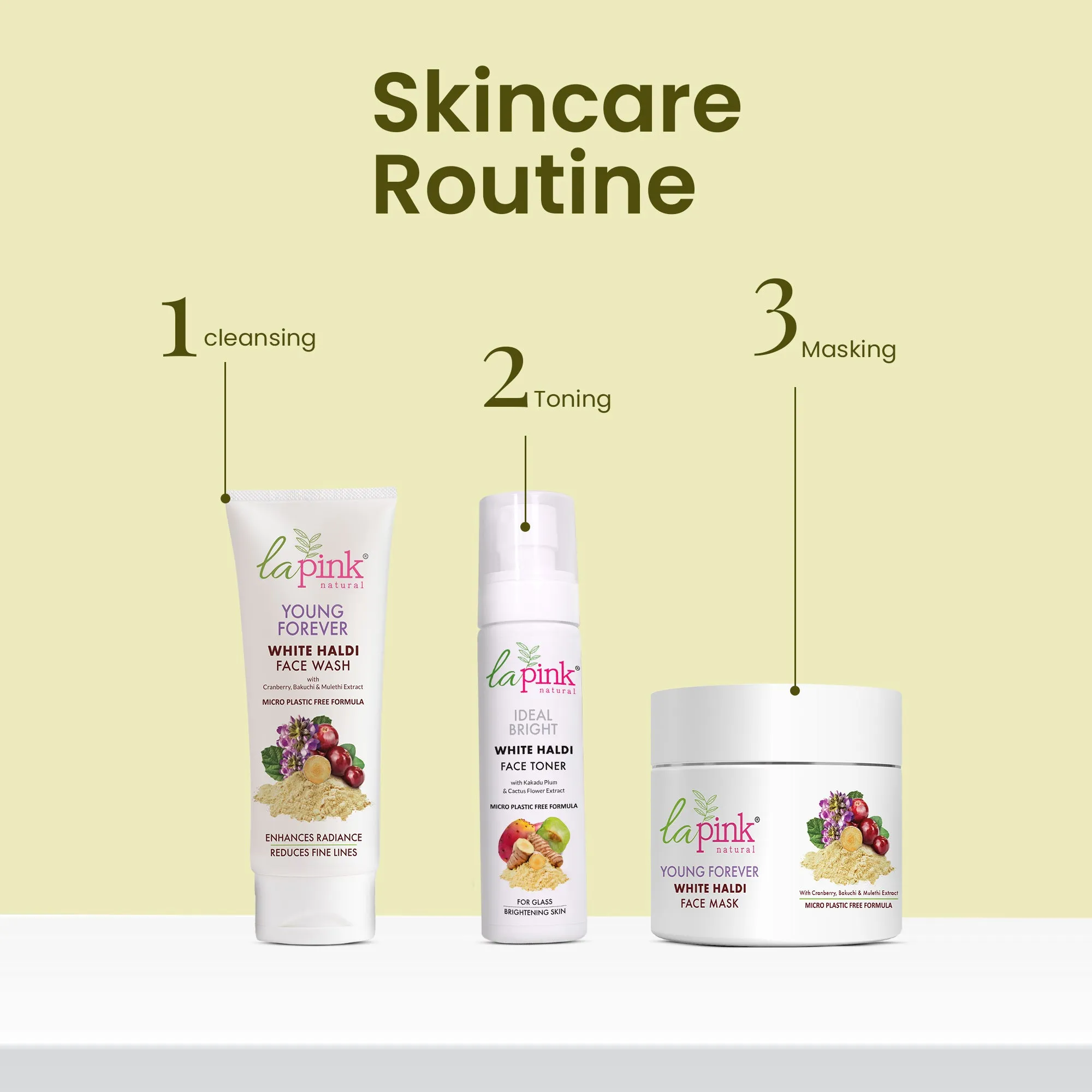 Young Forever Day Cream With White Haldi & Cranberry To Enhance Radiance & Reduce Fine Lines